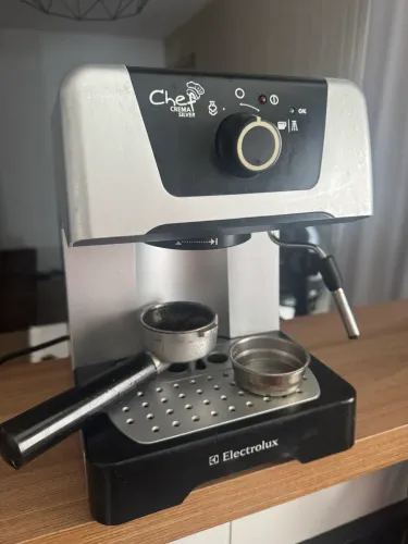 Cafeteira chefe crema silver