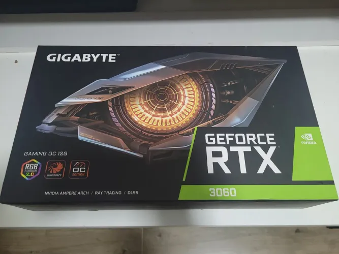 Placa De Vídeo Gigabyte Rtx 3060 Gaming Oc 12gb (rev2.0)