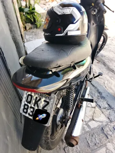 Vendo Shineray 50cc preta 