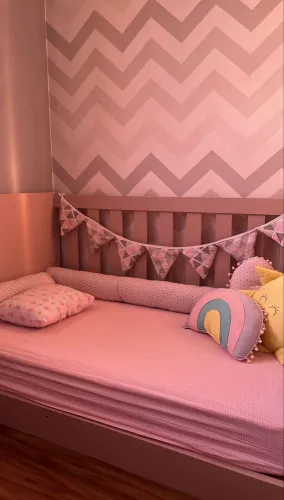Mini cama Menina berço Rosa Abracadabra 