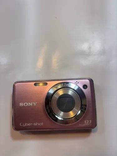 câmera sony cyber-shot dsc-w210 12.1 mp | rosa completa relíquia