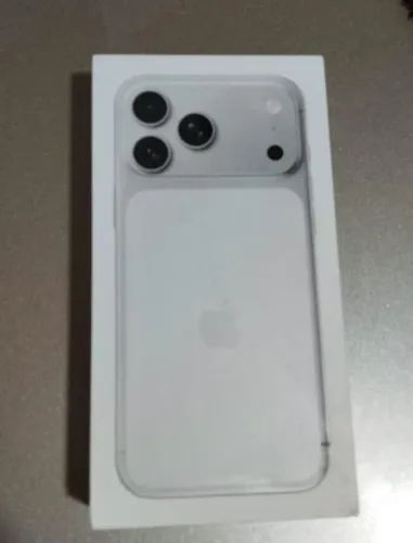 Iphone 17 pro max 256gb silver