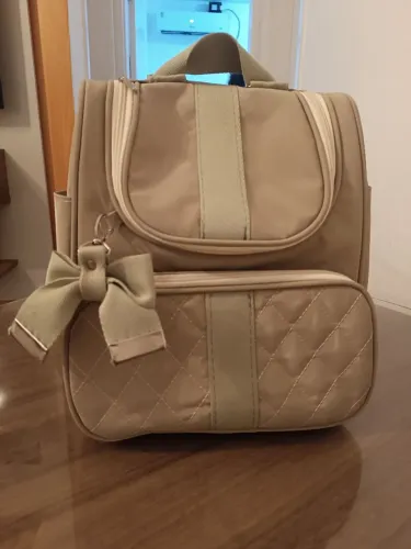 Bolsa mochila maternidade unissex