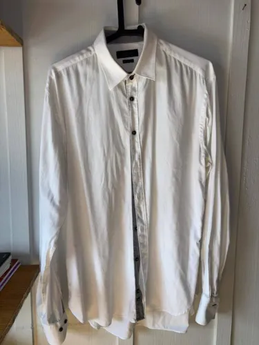 camisa social branca / ZARA / 42 br