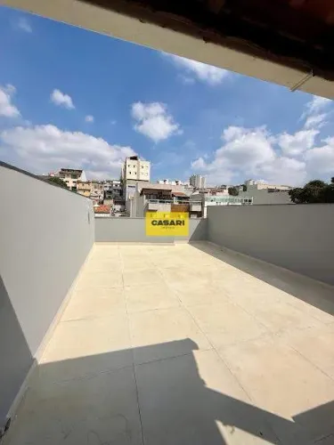 Cobertura Duplex de 168m² de Frente para a Rua no Bairro Santa Maria  Santo André