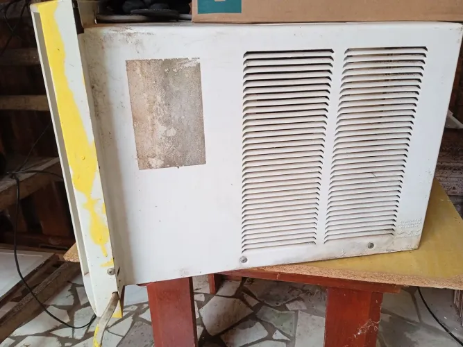 Ar-condicionado 220v vim buscar 