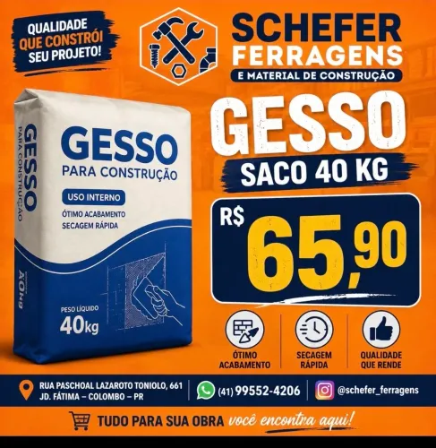 Gesso 40kg