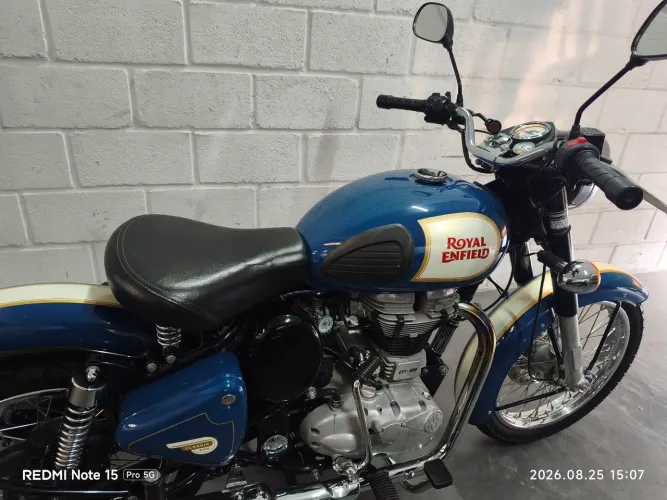 Royal Enfield classic 500 - moto linda um modelo clássico