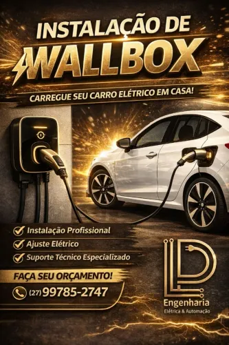 INSTALAÇÃO DE WALLBOX PARA CARRO ELÉTRICO