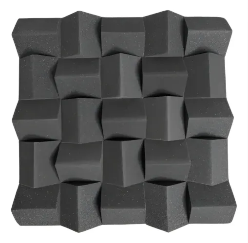 Espuma Acústica Difusor Acústico kit com 24