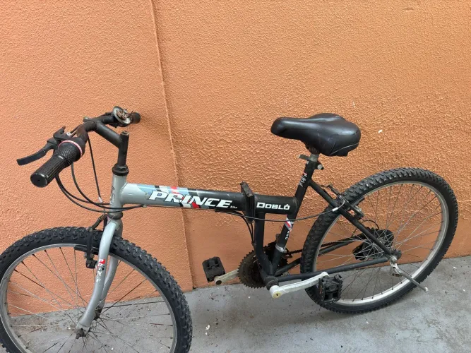 Bicicleta DOUBLE retrátil