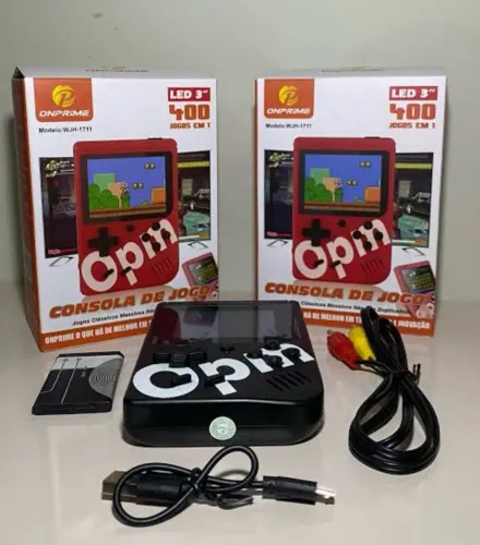 Mini Game Portátil 400 Jogos Retrô
