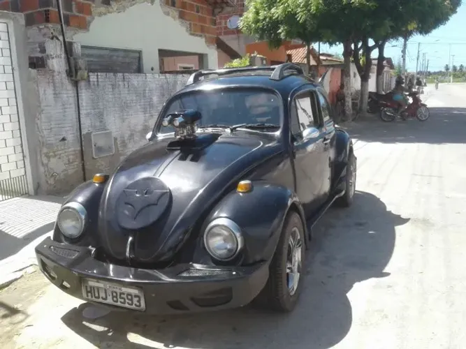Peças para deixar o Fusca com a temática do Batman 
