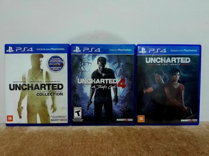 Coleção Completa Uncharted PS5