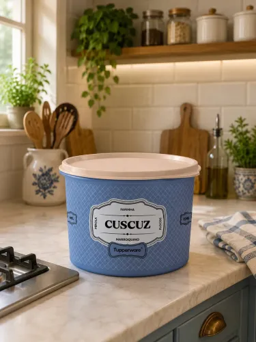 Tupperware linha Essences cuscuz