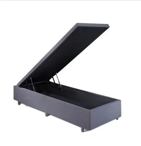 Base Box Baú Compact 88x188 Cinza