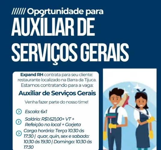 Vaga de ASG