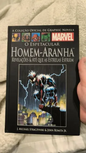 Hq homem aranha Panini revelações e até que as estrelas esfriem