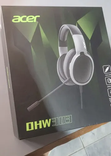 Fone Headset Acer Office Ergonômico com Microfone Omnidirecional