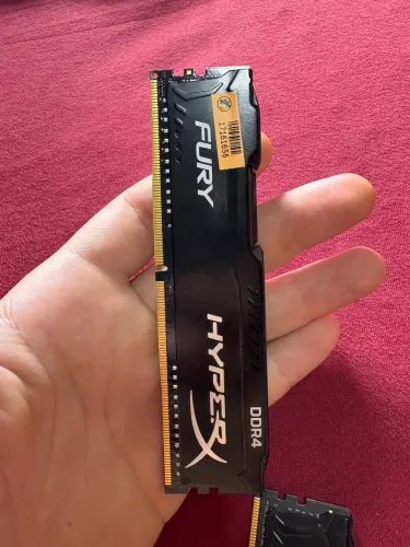 memória RAM HyperX Fury DDR4 2400 mhz