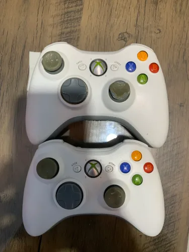 Controle X box 360 funcionando 100% 80 cada ou 130 os 2