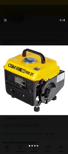 GERADOR 2 TEMPOS TECNOLOGIA AVR - CSM GM 900 2T
