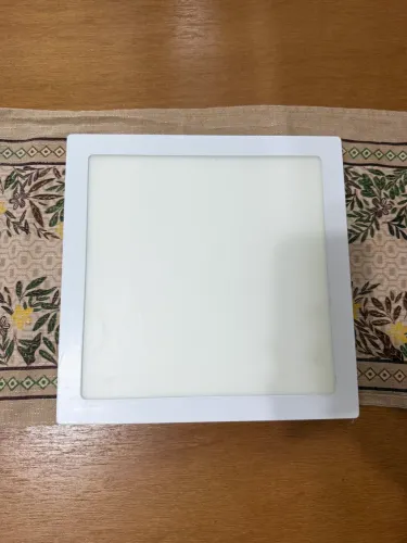 Painel Plafon 25w Quadrado Sobrepor Super Led Luz Branco 6500k