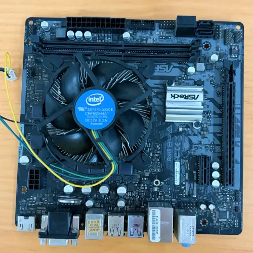 Kit Processador CPU Intel i5-10400F + ASRock H510M-HVS + Cooler Original