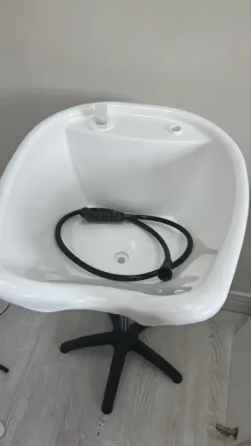 Lavatório portátil branco NOVO
