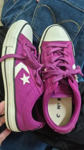Tênis Converse 35/36 Roxo