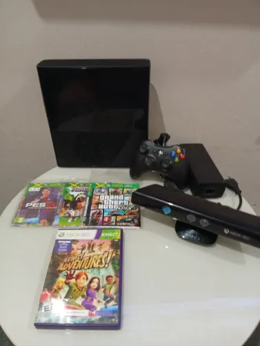 DESBLOQUE@DO Xbox 360 super slim com Kinect completo