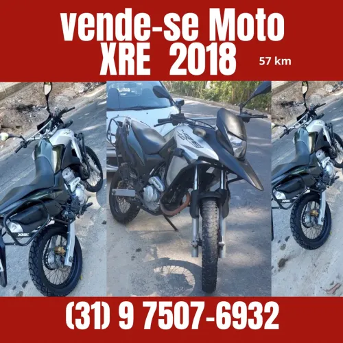VENDE-SE MOTO XRE 2018