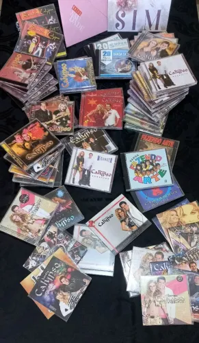 Coleção Completa CD's Banda Calypso 