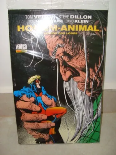 HOMEM ANIMAL O SENHOR DOS LOBOS PANINI COMICS VERTIGO DC