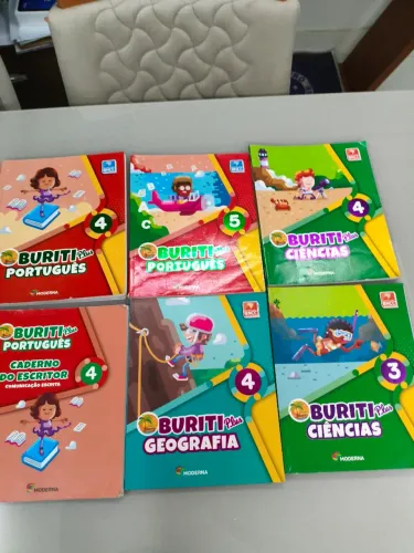 Livros Buriti plus 3 ano 4 , 5ano