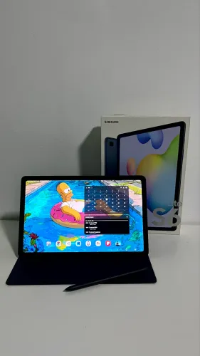 Tablet S6 Lite com caixa e nota fiscal 
