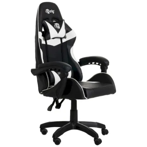 CADEIRA GAMER ELG DRAKON - BLACK WHITE