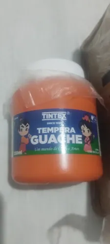 TINTA GUACHE 250ml cada (KIT COM 06 POTES) R$50