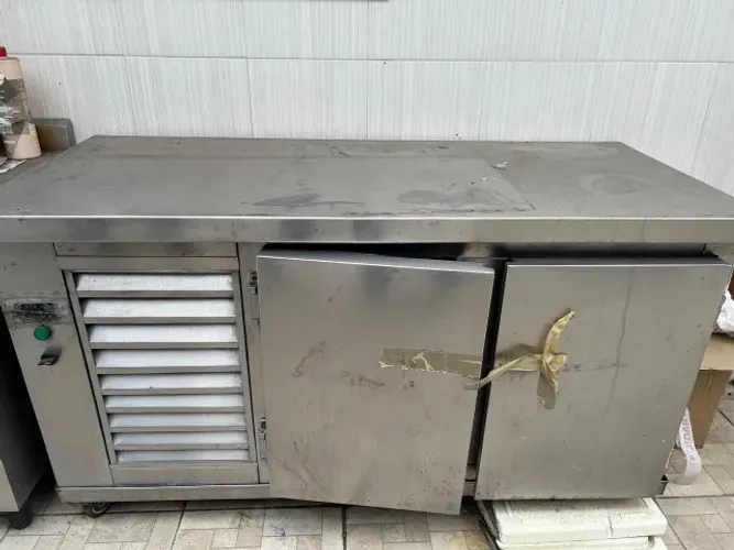 geladeira balcão horizontal inox