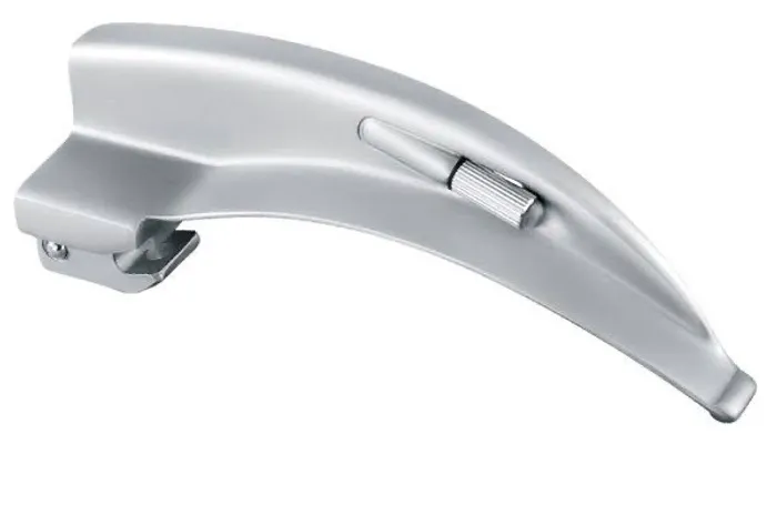 LAMINA DE AÇO INOX PARA LARINGO CURVA 5