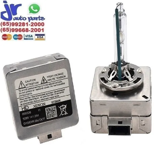 Xênon D1S PK32d-2 6000K 35W 12V Luz Branca Reposição