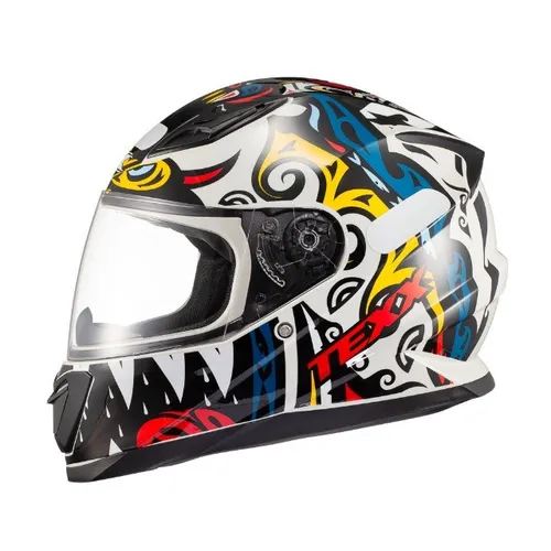 Capacete Texx Hawk Hunger Cinza/Amarelo (Entrega Grátis*)