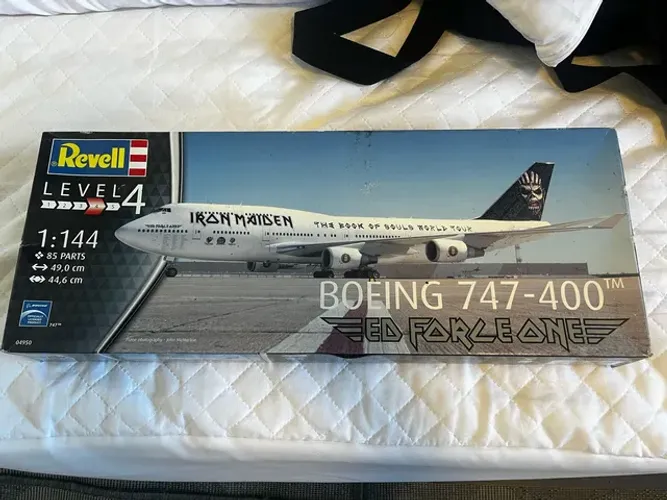Iron maiden Boeing 747 Revell