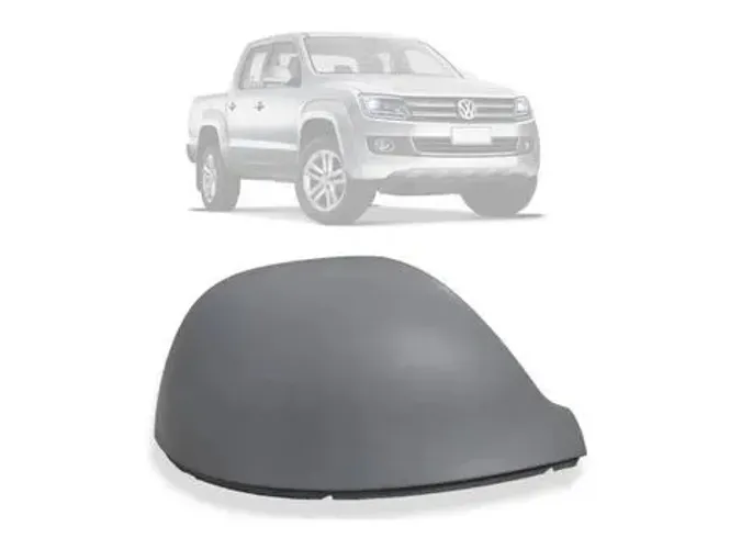 Capa de Retrovisor Volkswagen Amarok 2011 - CD CS - Superior Primer - LD LE - Metagal