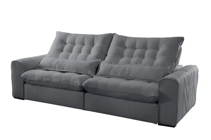 Sala sofá retrátil e reclinável 250 cm 