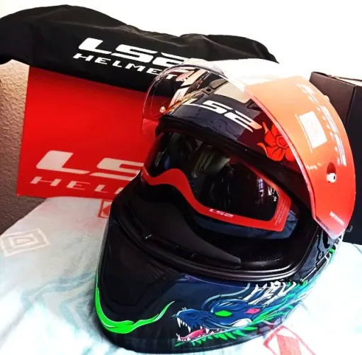 capacete LS2 ff320 n.58 novo s/uso