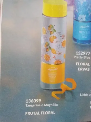 Aquavibe body Splash ( tangerina e magnólia) avon