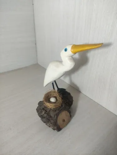 Garça e seu lindo ninho 