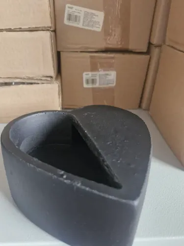 Vaso Formato de Coração - Decoração e organização