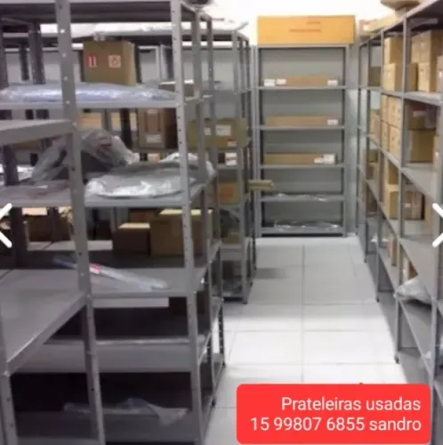 Prateleiras usadas
